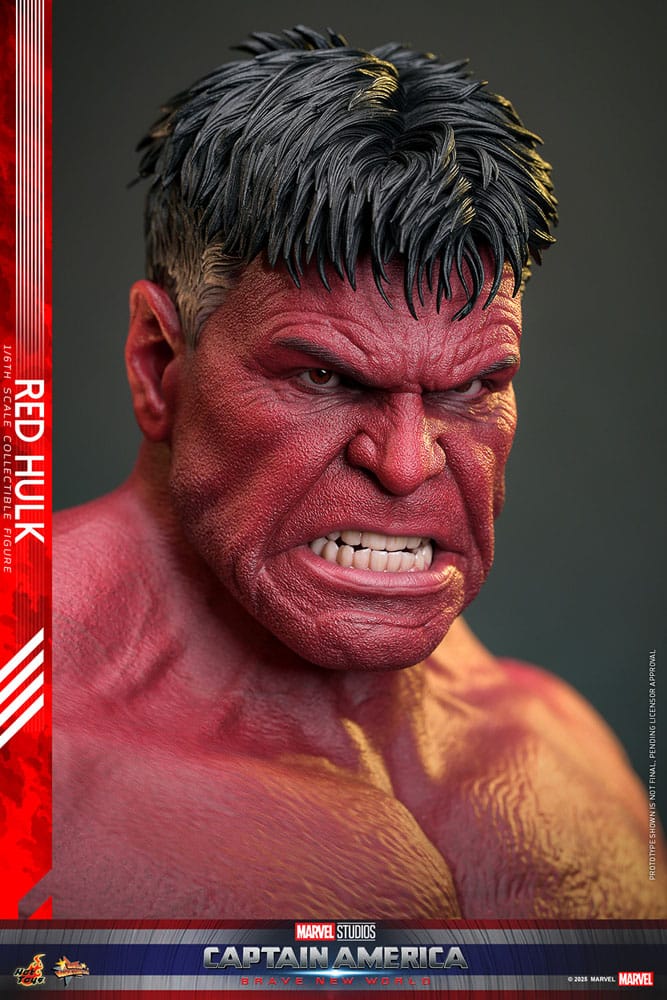 Hot Toys Captain America Brave New World Red Hulk 1/6th Scale Figure