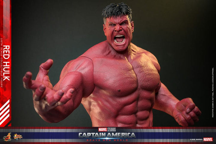 Hot Toys Captain America Brave New World Red Hulk 1/6th Scale Figure