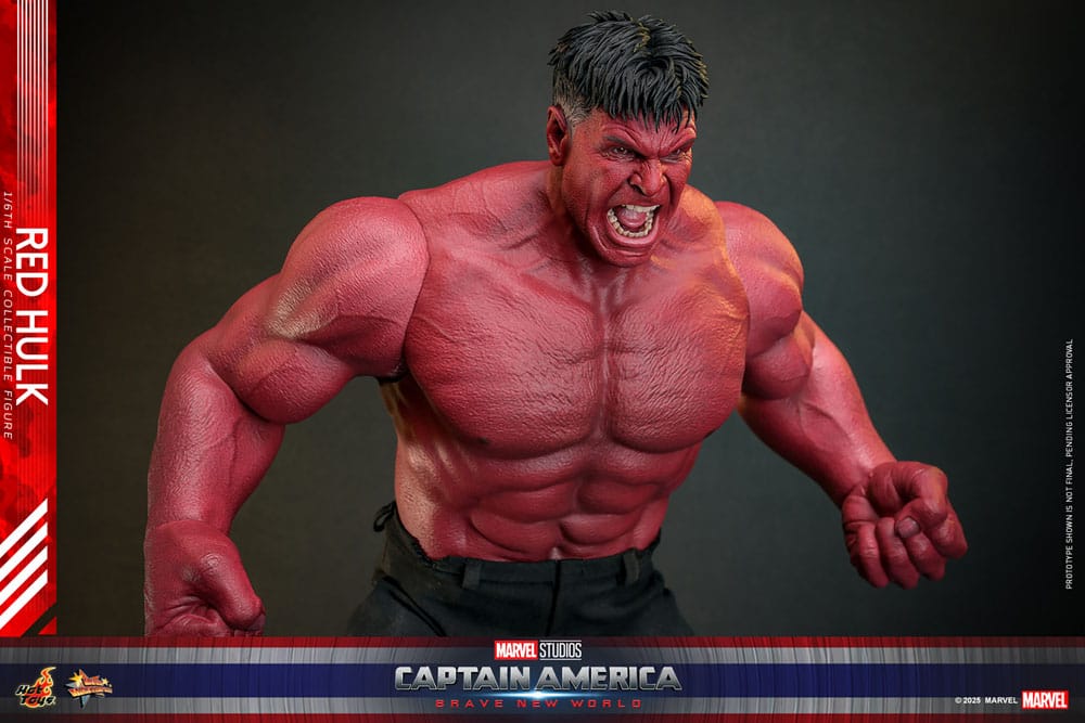 Hot Toys Captain America Brave New World Red Hulk 1/6th Scale Figure