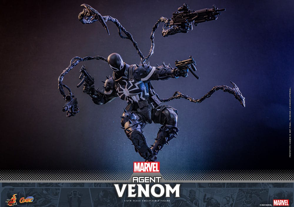 Hot Toys Marvel Comics Agent Venom 1/6th Scale Figure