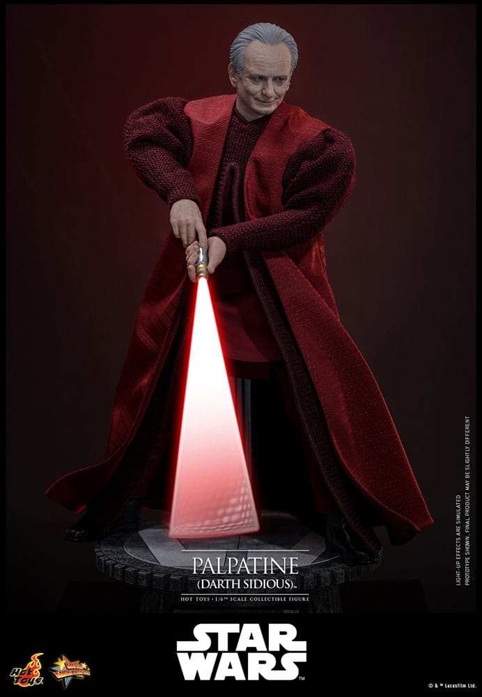 Hot Toys Star Wars Revenge of the Sith Palpatine (Darth Sidious) 1/6th Scale Figure