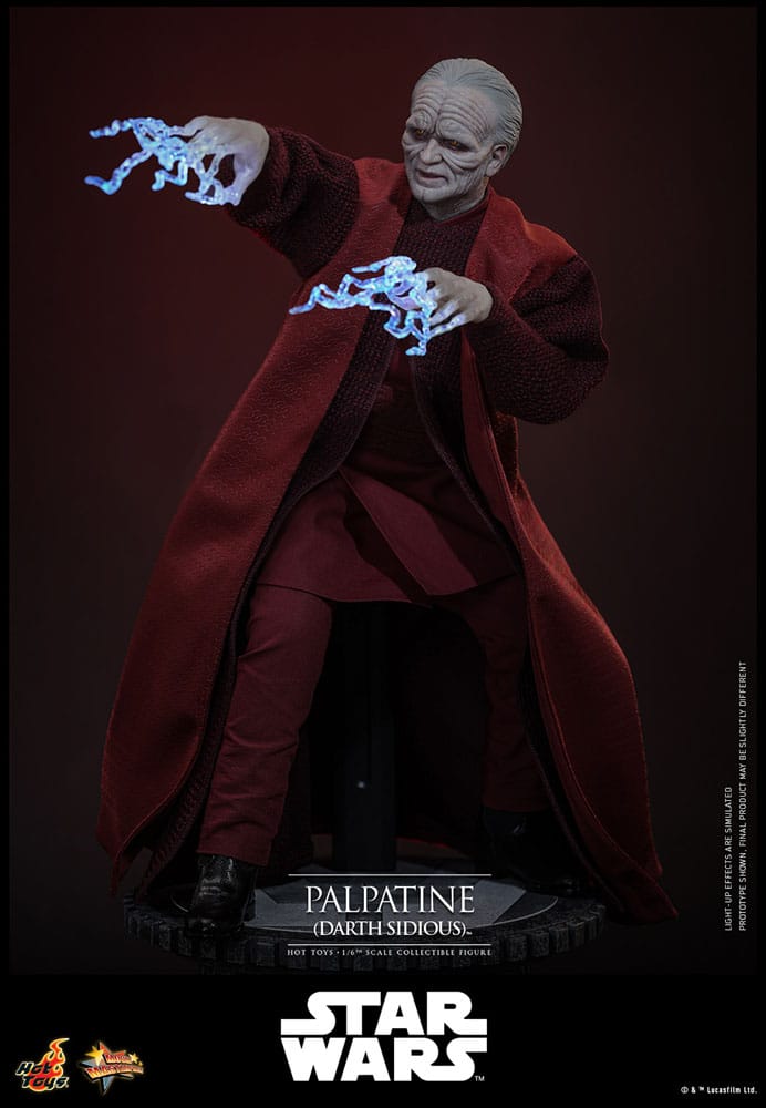 Hot Toys Star Wars Revenge of the Sith Palpatine (Darth Sidious) 1/6th Scale Figure