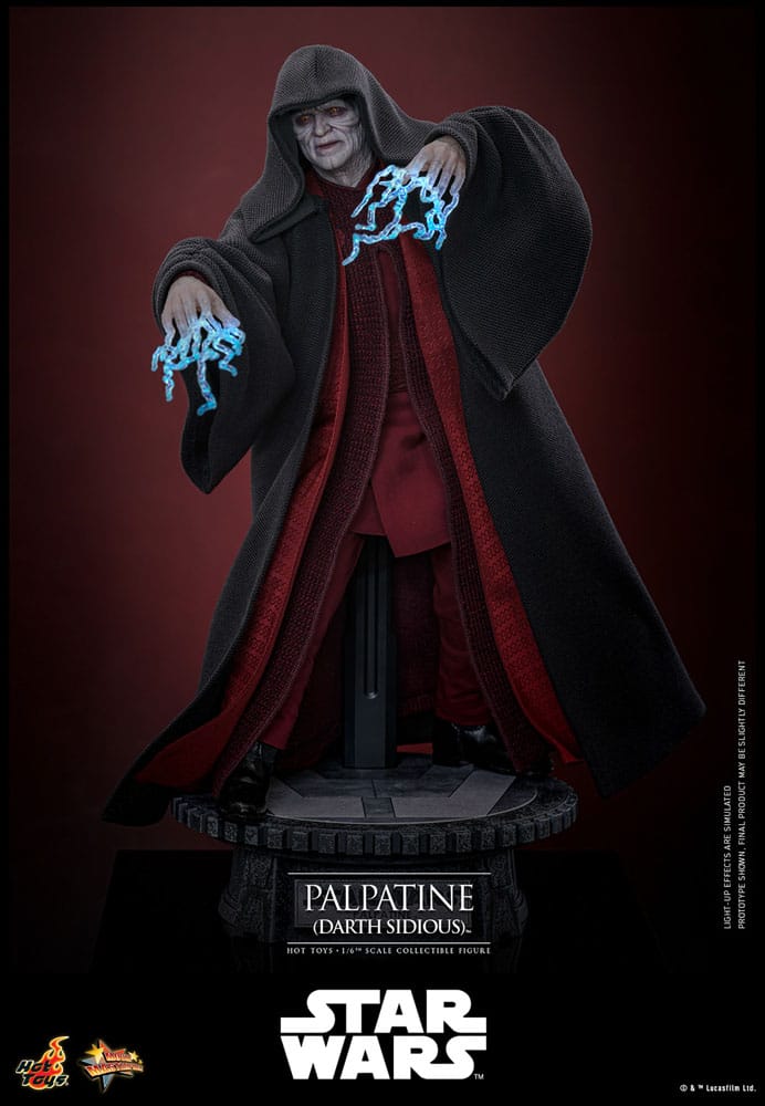 Hot Toys Star Wars Revenge of the Sith Palpatine (Darth Sidious) 1/6th Scale Figure