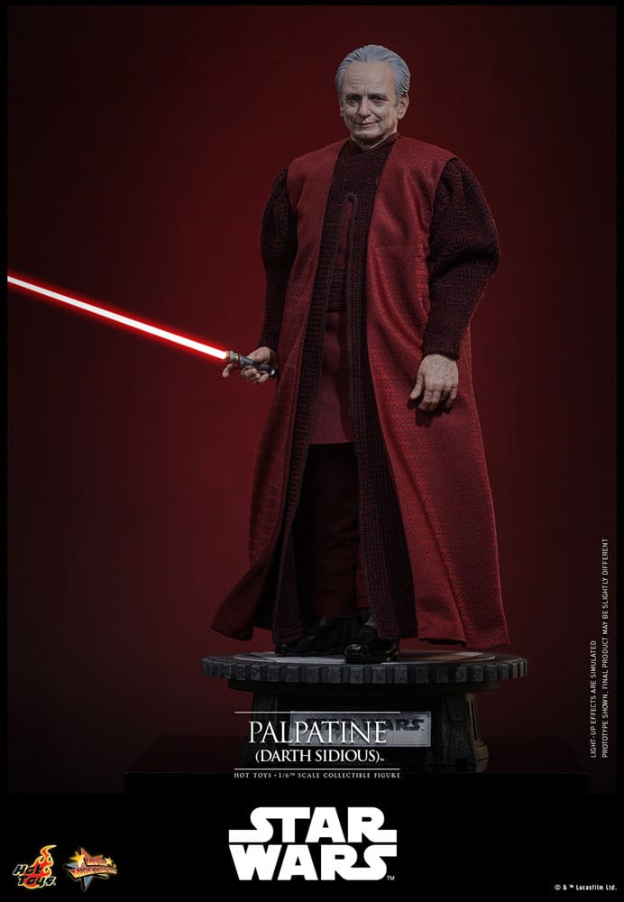 Hot Toys Star Wars Revenge of the Sith Palpatine (Darth Sidious) 1/6th Scale Figure