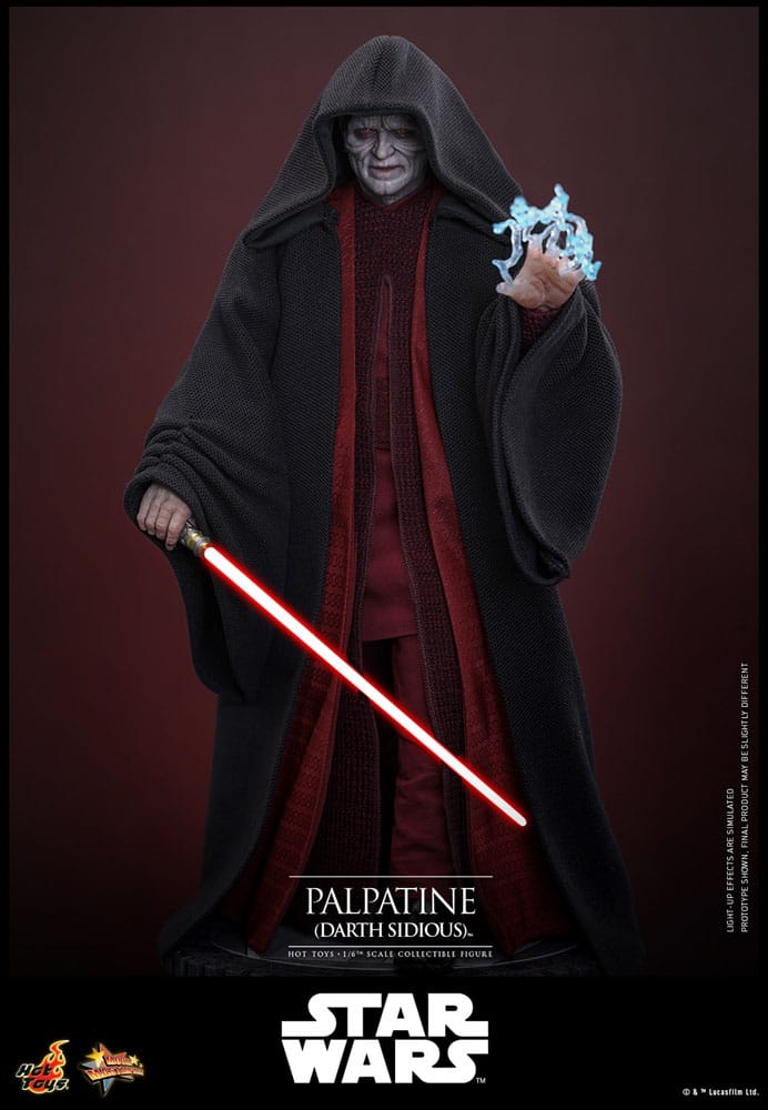 Hot Toys Star Wars Revenge of the Sith Palpatine (Darth Sidious) 1/6th Scale Figure