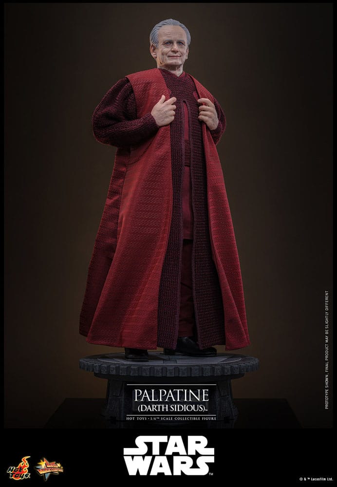 Hot Toys Star Wars Revenge of the Sith Palpatine (Darth Sidious) 1/6th Scale Figure
