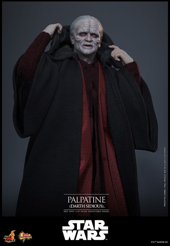 Hot Toys Star Wars Revenge of the Sith Palpatine (Darth Sidious) 1/6th Scale Figure