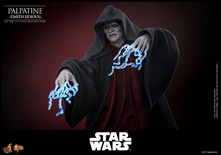 Hot Toys Star Wars Revenge of the Sith Palpatine (Darth Sidious) 1/6th Scale Figure