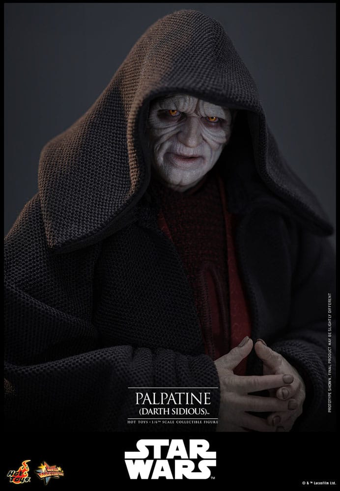 Hot Toys Star Wars Revenge of the Sith Palpatine (Darth Sidious) 1/6th Scale Figure