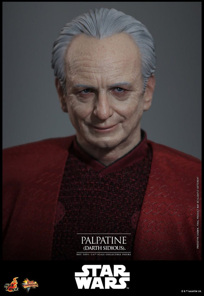 Hot Toys Star Wars Revenge of the Sith Palpatine (Darth Sidious) 1/6th Scale Figure