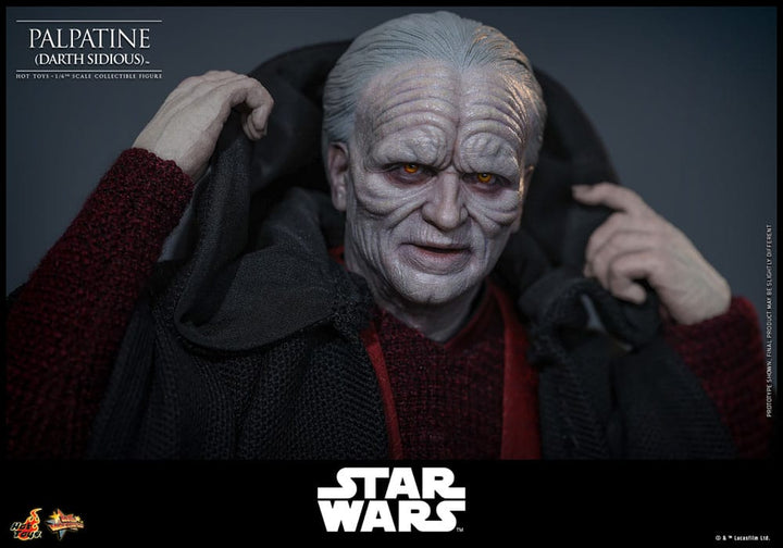 Hot Toys Star Wars Revenge of the Sith Palpatine (Darth Sidious) 1/6th Scale Figure