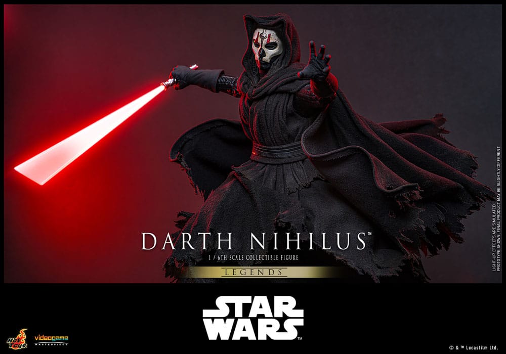 Star Wars Darth Nihilus Action Figure 1 6 Scale 31 cm
