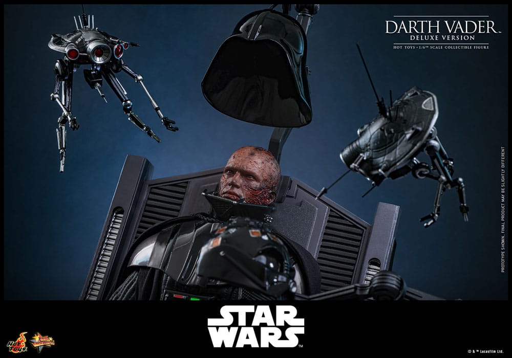 Hot Toys Star Wars: Revenge of the Sith Darth Vader (Deluxe Version) 1/6th Scale Figure
