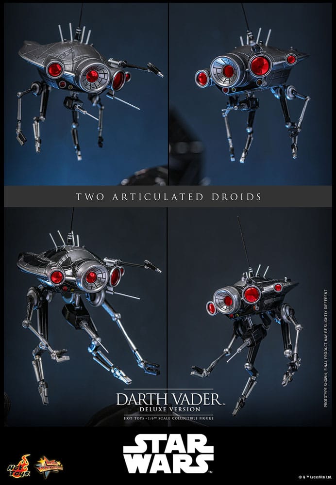 Hot Toys Star Wars: Revenge of the Sith Darth Vader (Deluxe Version) 1/6th Scale Figure