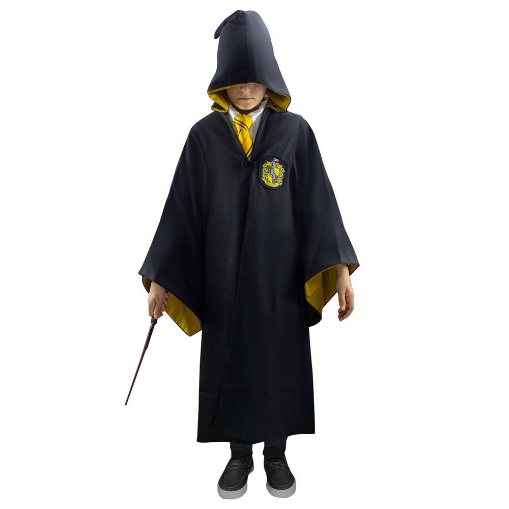 Harry Potter Hufflepuff Kids Wizard Robe Cloak Costume