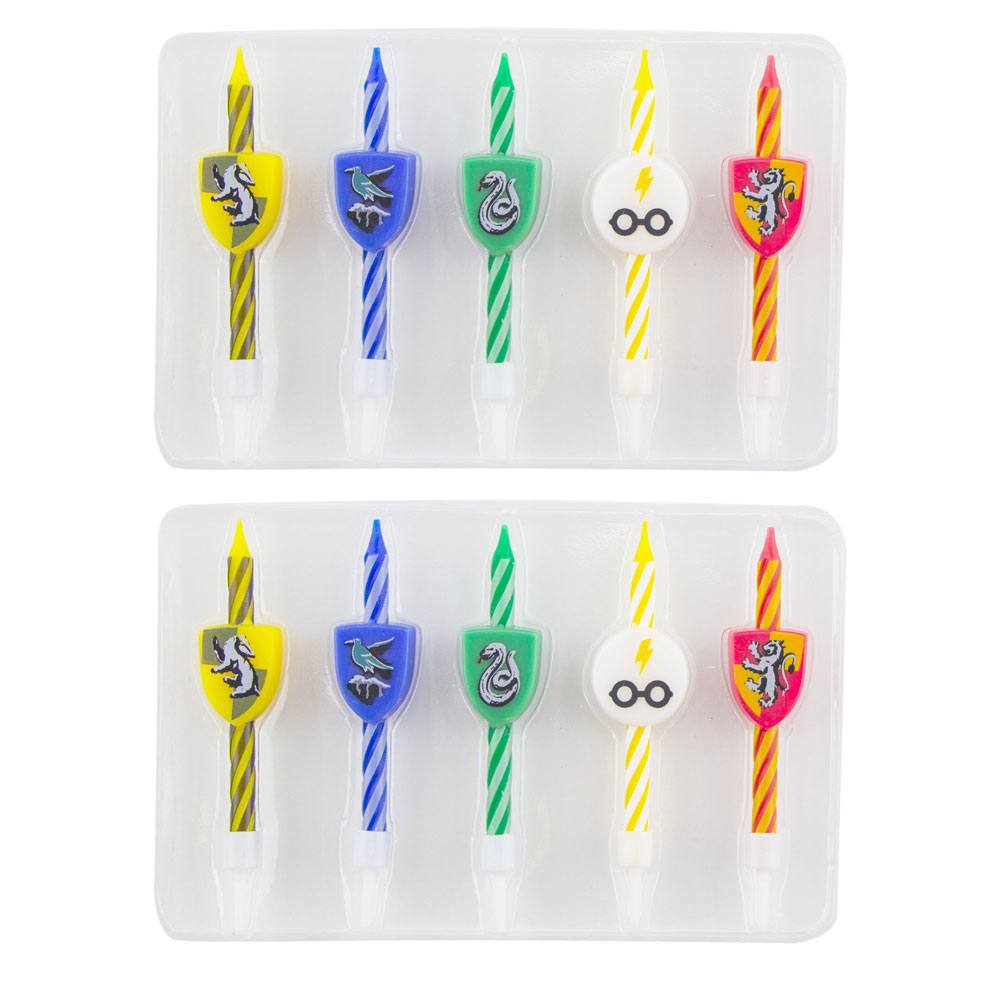 Harry Potter Birthday Candle 10 Pack Logos
