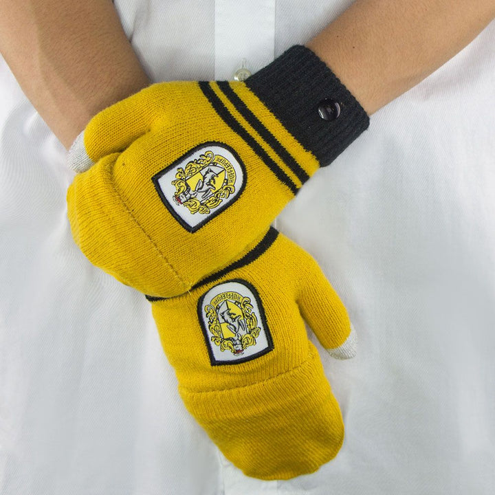 Harry Potter Harry Potter Series Gloves Fingerless Hufflepuff