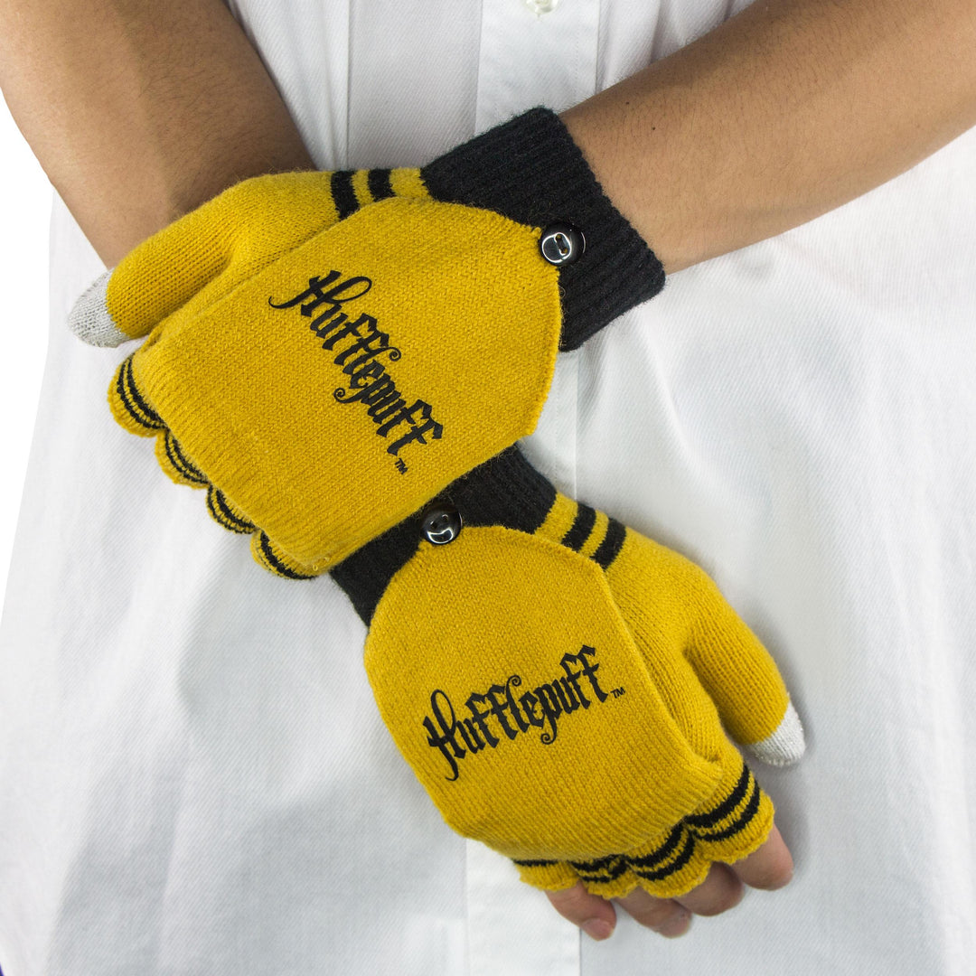 Harry Potter Harry Potter Series Gloves Fingerless Hufflepuff