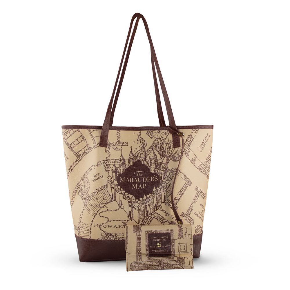 Harry Potter Marauders Map Shopping Bag and Pouch