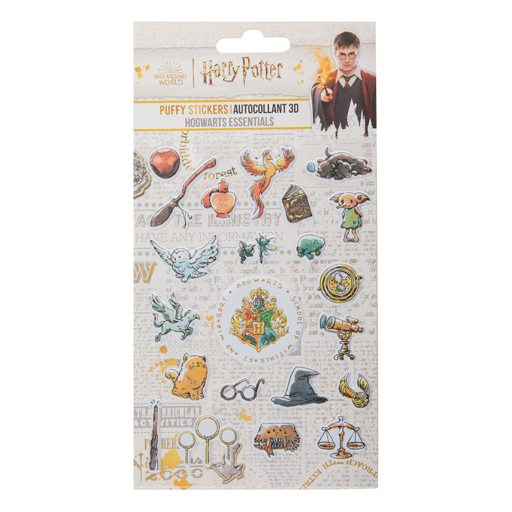 Harry Potter Hogwarts Essentials Puffy Sticker