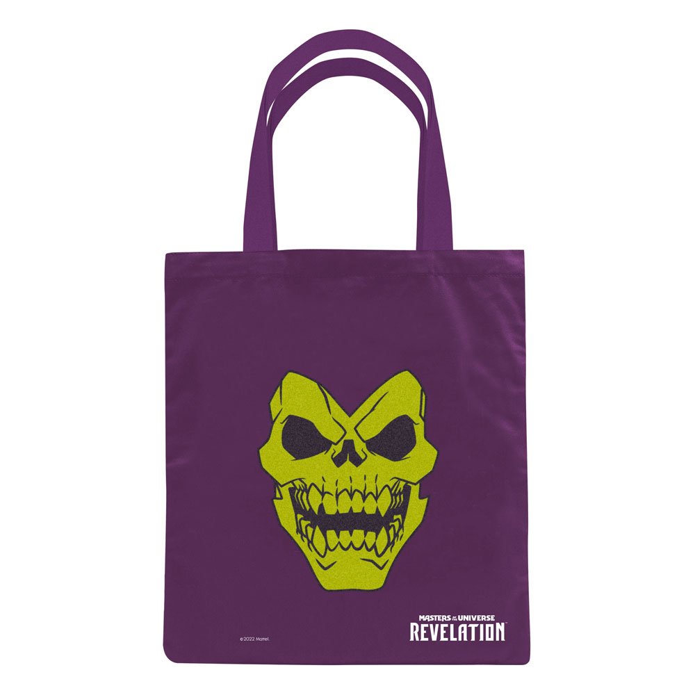 Masters of the Universe Revelation Skeletor Face Tote Bag