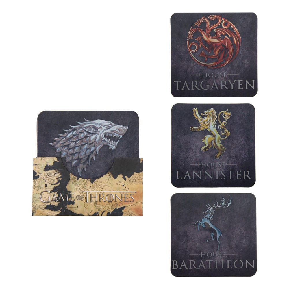 Game of Thrones Sigil Medallion Set