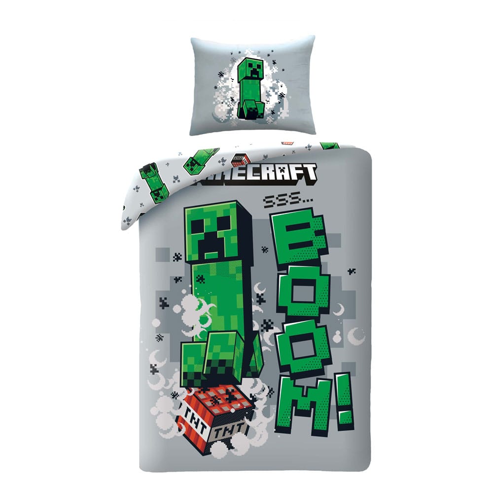 Minecraft Duvet Set Version 2 140 x 200 cm 70 x 90 cm