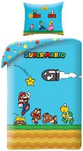 Super Mario Duvet Cover Set Edition Three 140 by 200 cm 70 by 90 cm