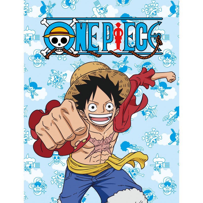 One Piece Luffy Fleece Blanket 100 by 150 cm
