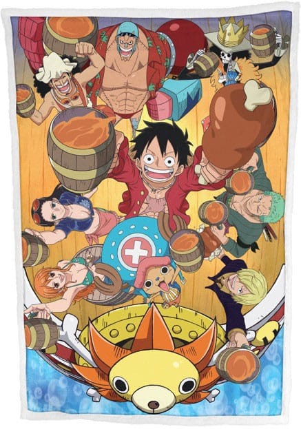 One Piece Fleece Blanket Edition Three 100 by 150 cm