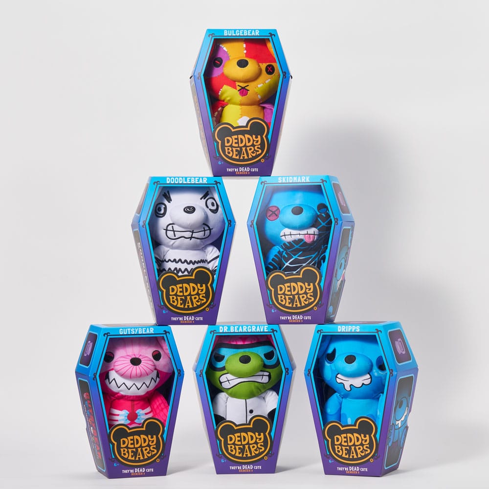 Deddy Bears Series 3 Plush Figures in Coffin Assortment 30 cm