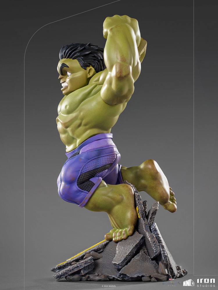 Iron Studios Marvel The Infinity Saga Mini Co. Figure Hulk, side angle