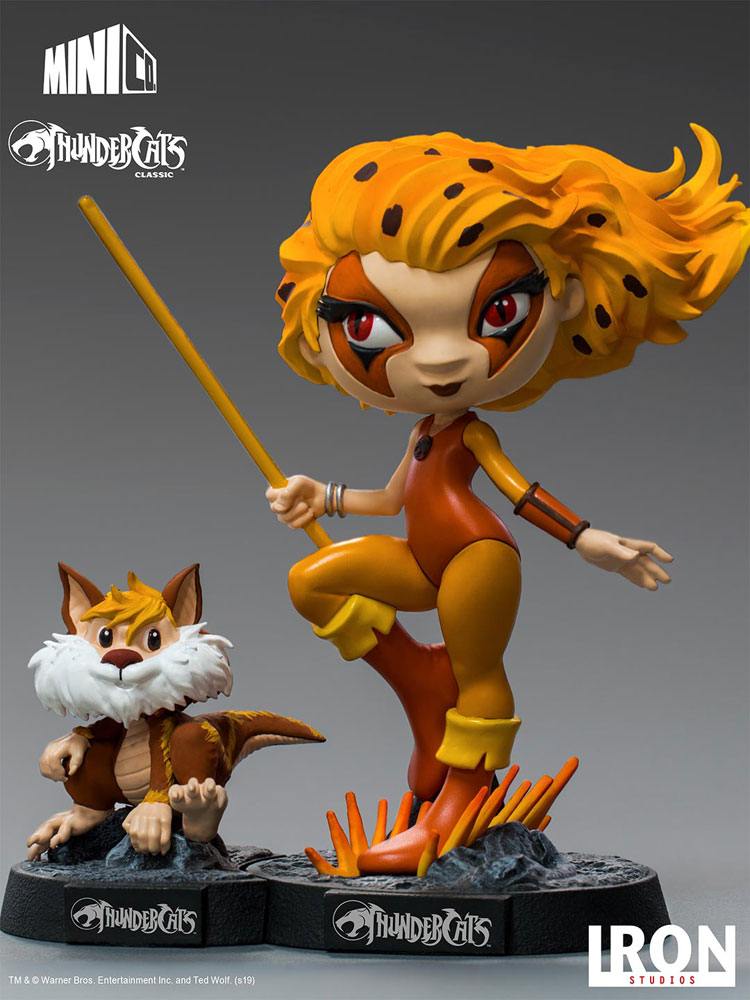 Thundercats Mini Co. PVC Figure Cheetara & Snarf 13 cm, rear view
