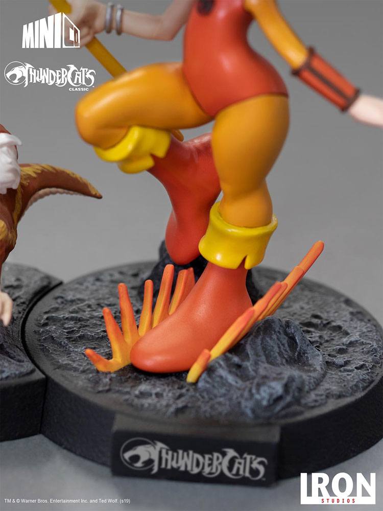 Thundercats Mini Co. PVC Figure Cheetara & Snarf 13 cm, packaging shot