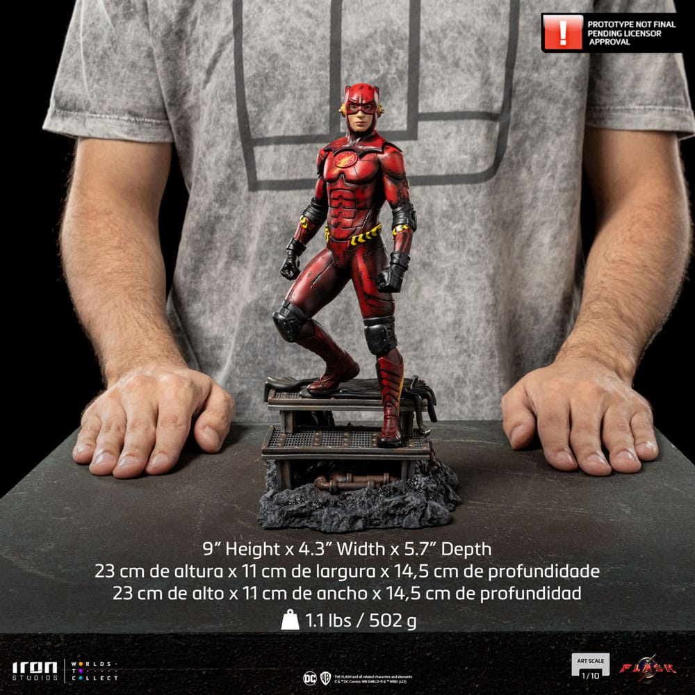 Iron Studios DC Comics The Flash (2023) Alternate Flash 1/10 Art Scale Limited Edition Statue