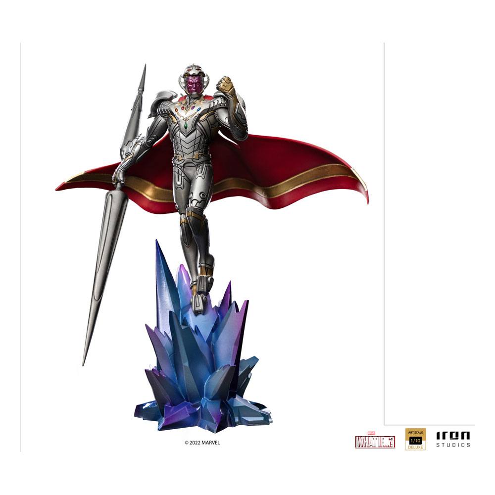 Iron Studios Marvel What If...? Battle Diorama Series Deluxe Infinity Ultron Deluxe 1/10 Art Scale Limited Edition Statue