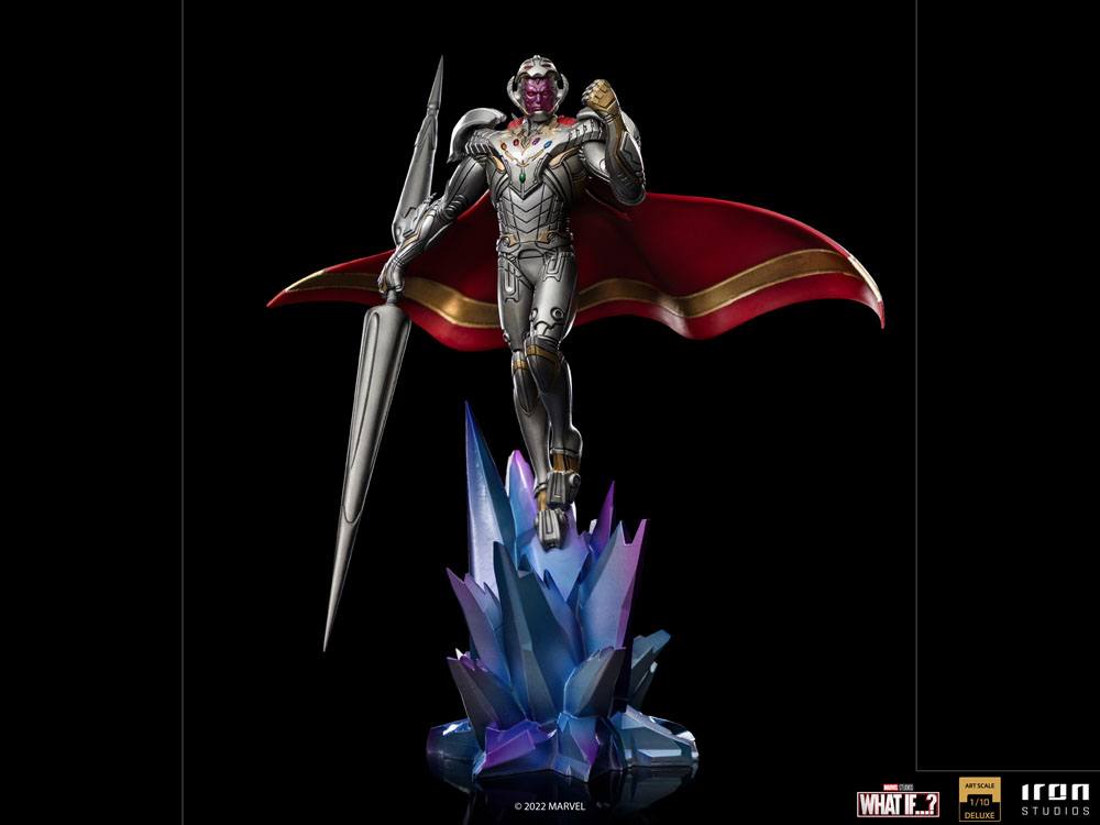 Iron Studios Marvel What If...? Battle Diorama Series Deluxe Infinity Ultron Deluxe 1/10 Art Scale Limited Edition Statue