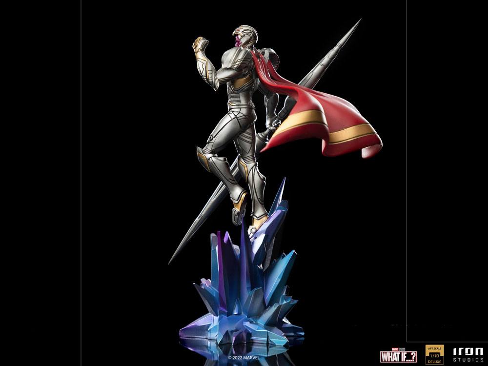 Iron Studios Marvel What If...? Battle Diorama Series Deluxe Infinity Ultron Deluxe 1/10 Art Scale Limited Edition Statue