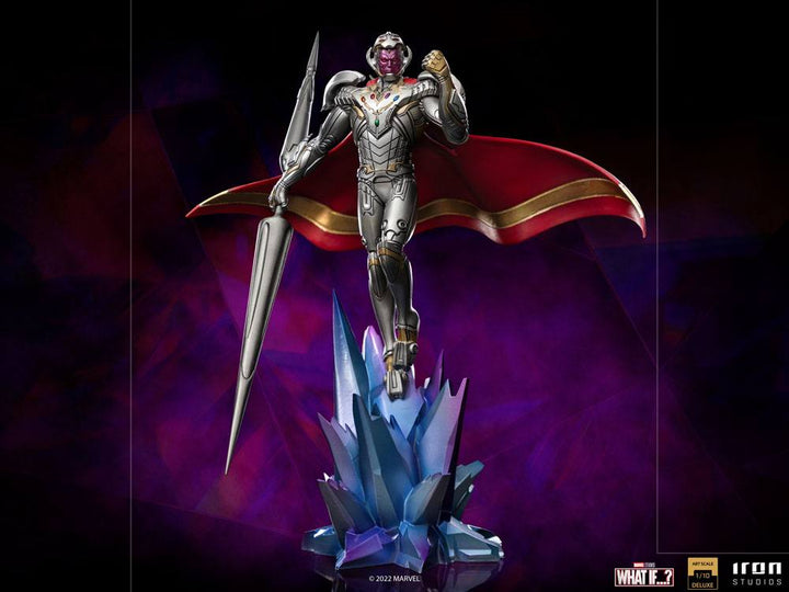 Iron Studios Marvel What If...? Battle Diorama Series Deluxe Infinity Ultron Deluxe 1/10 Art Scale Limited Edition Statue