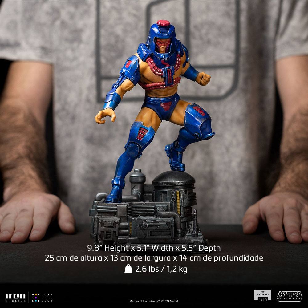 Iron Studios Masters of the Universe Battle Diorama Series Man-E-Faces 1/10 Art Scale Limited Edition Statue