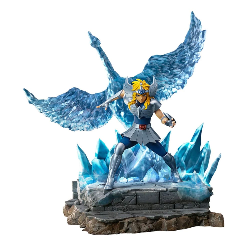 Saint Seiya Cygnus Hyoga Deluxe BDS Art Scale Statue 110 27 cm