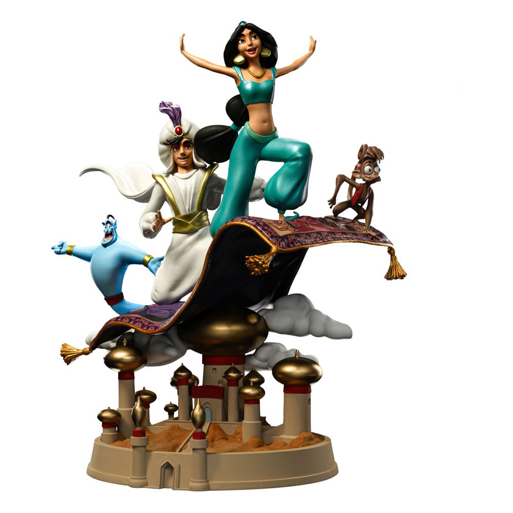 Disney Aladdin and Yasmine Deluxe Art Scale Statue 110 30 cm