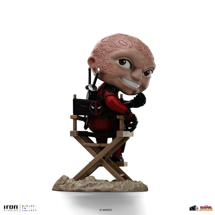 Iron Studios Deadpool & Wolverine MiniCo Deadpool, Wolverine and Headpool (Unmasked) Figure Set