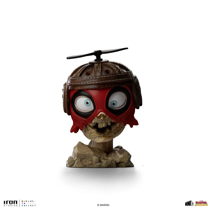 Iron Studios Deadpool & Wolverine MiniCo Deadpool, Wolverine and Headpool (Unmasked) Figure Set