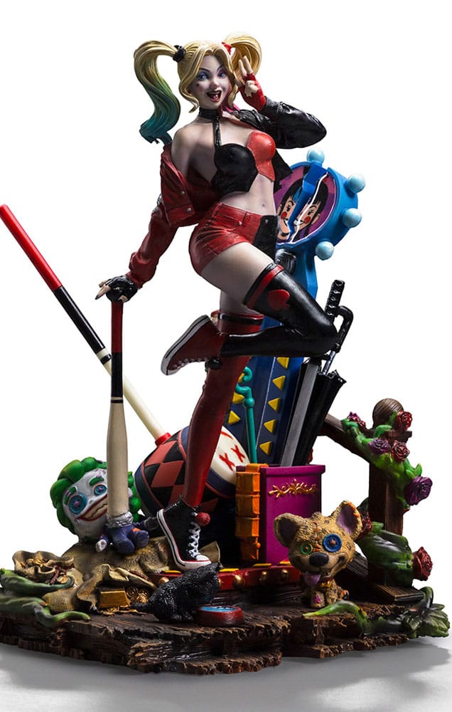 DC Comics Harley Quinn Gotham City Sirens Deluxe Art Scale Statue 110 22 cm
