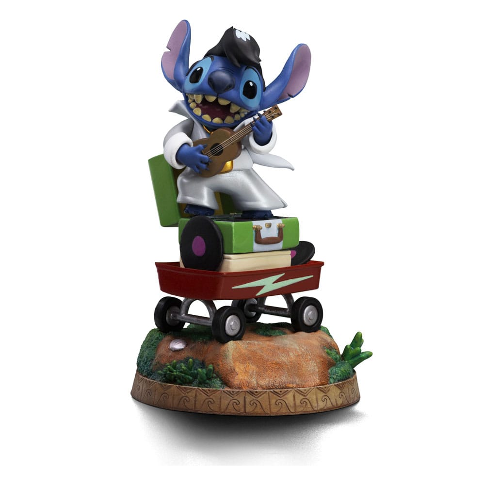 Lilo and Stitch Stitch King of Rock Art Scale Statue 110 17 cm