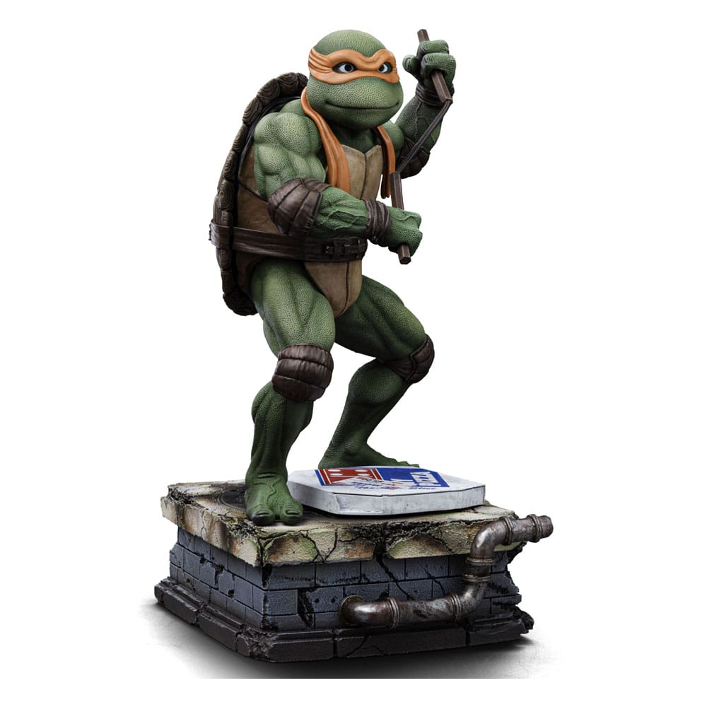 Teenage Mutant Ninja Turtles Michelangelo Art Scale Statue 110 19 cm