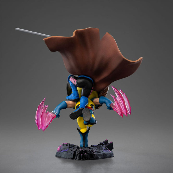 Iron Studios X-Men '97 MiniCo Wolverine and Gambit Figure