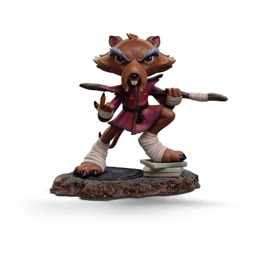 Teenage Mutant Ninja Turtles Master Splinter Comics Mini Co PVC Figure 12 cm