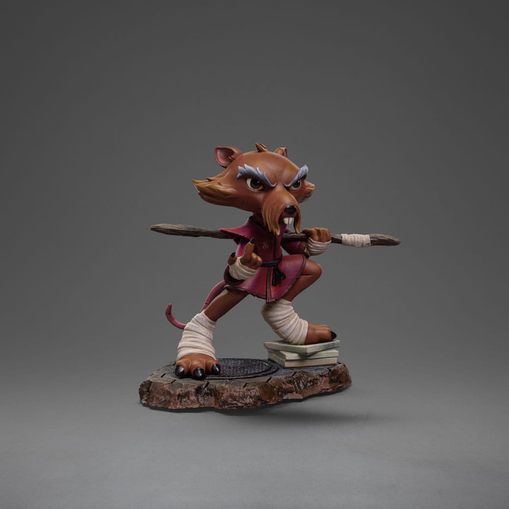 Iron Studios Teenage Mutant Ninja Turtles MiniCo Master Splinter Figure